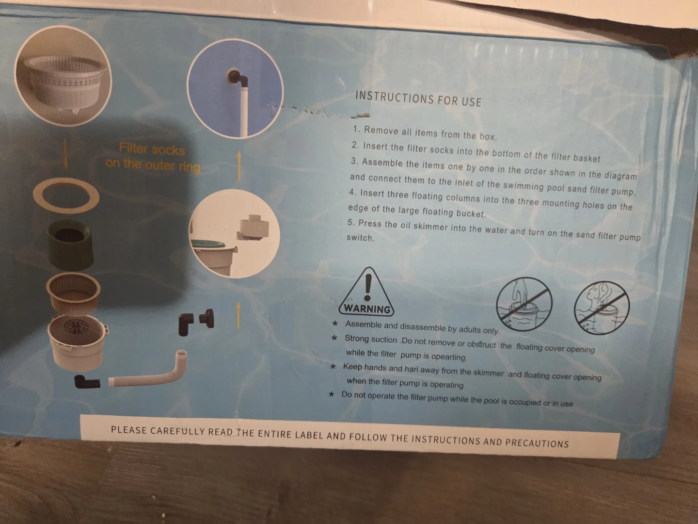Valdorena Automatic Floating Pool Skimmer - photo 4