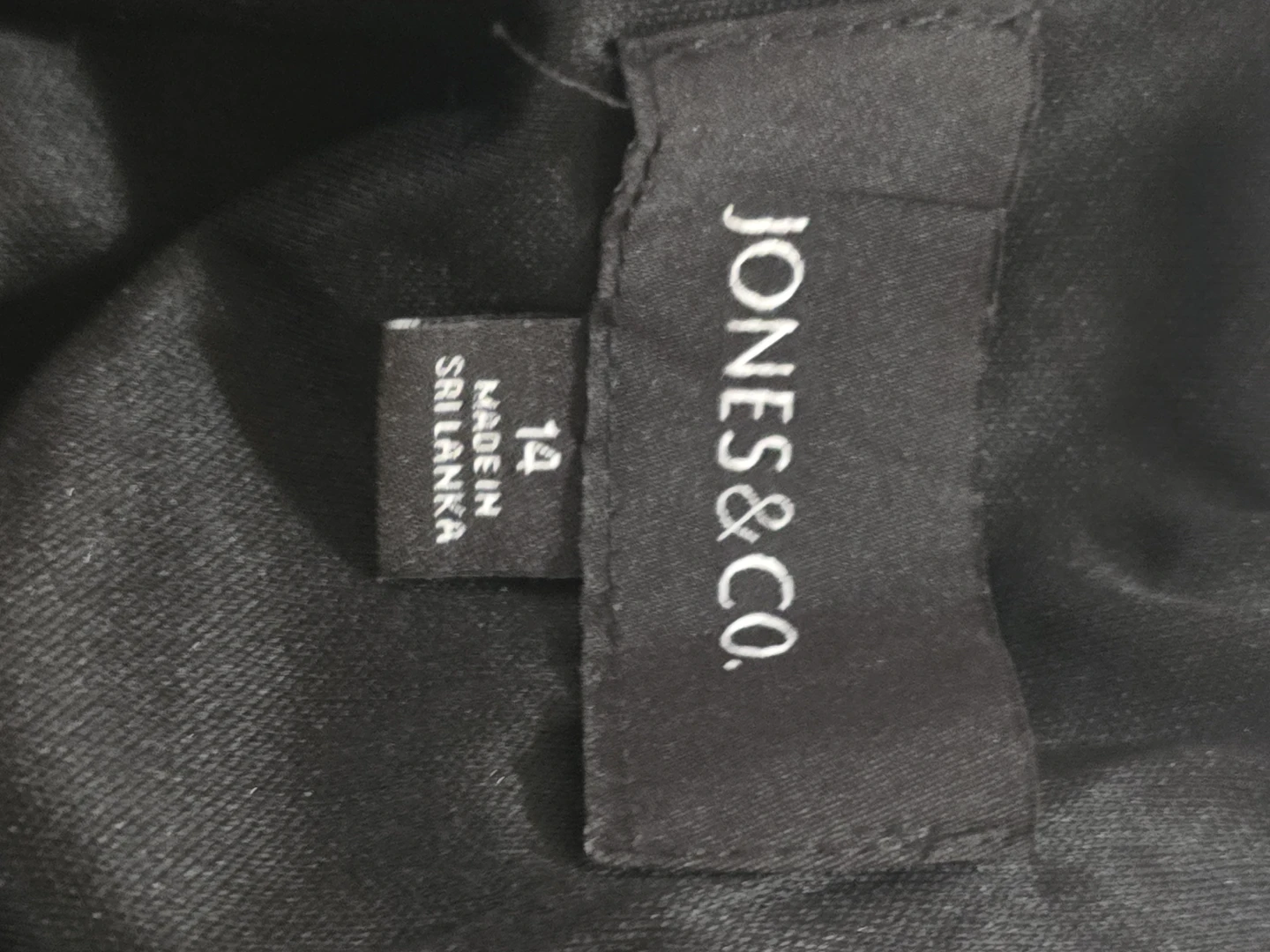 Black tiered dress size 14 - photo 4