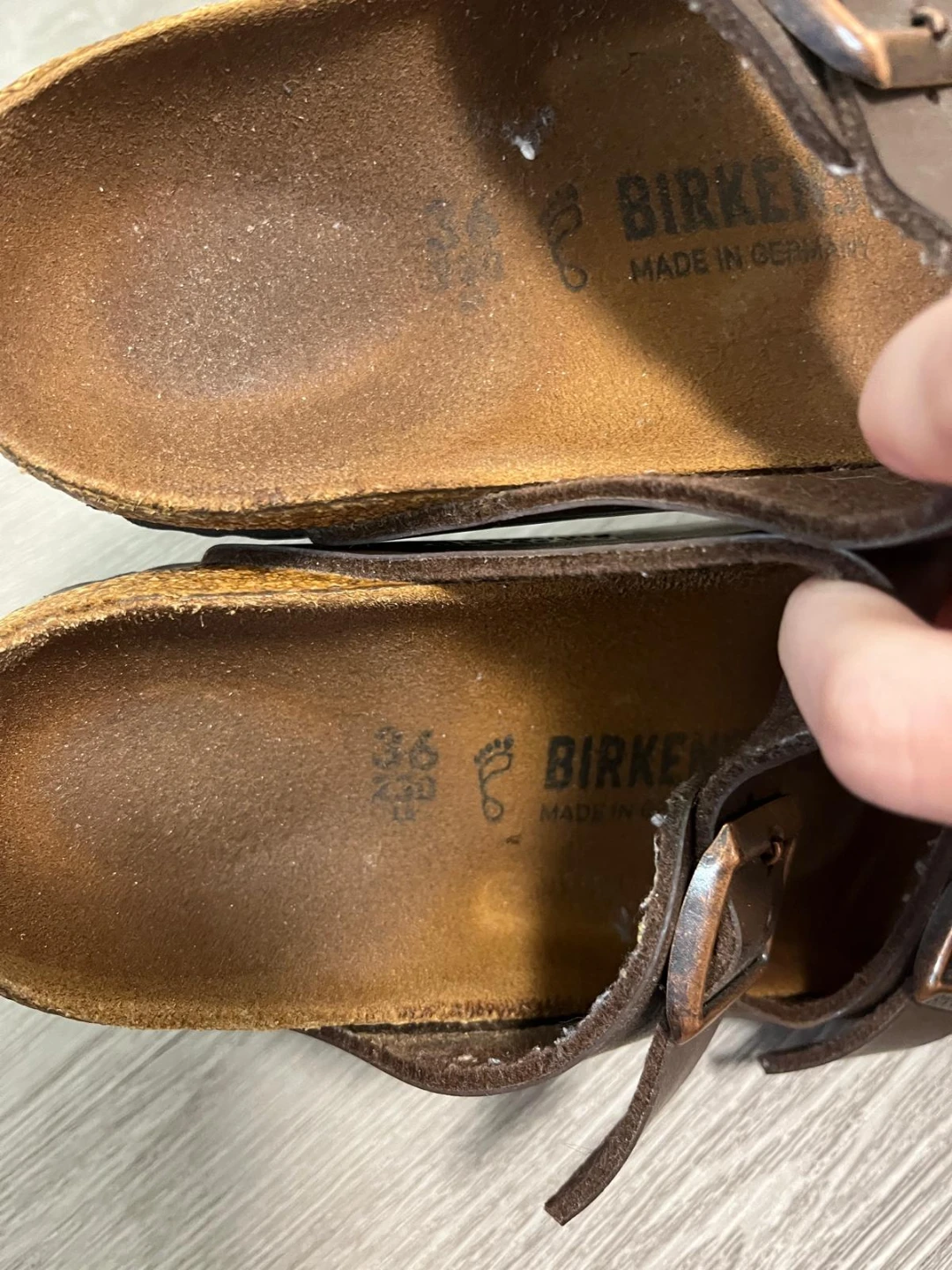Birkenstock Arizona Sandals - Brown - Size 36 - photo 2