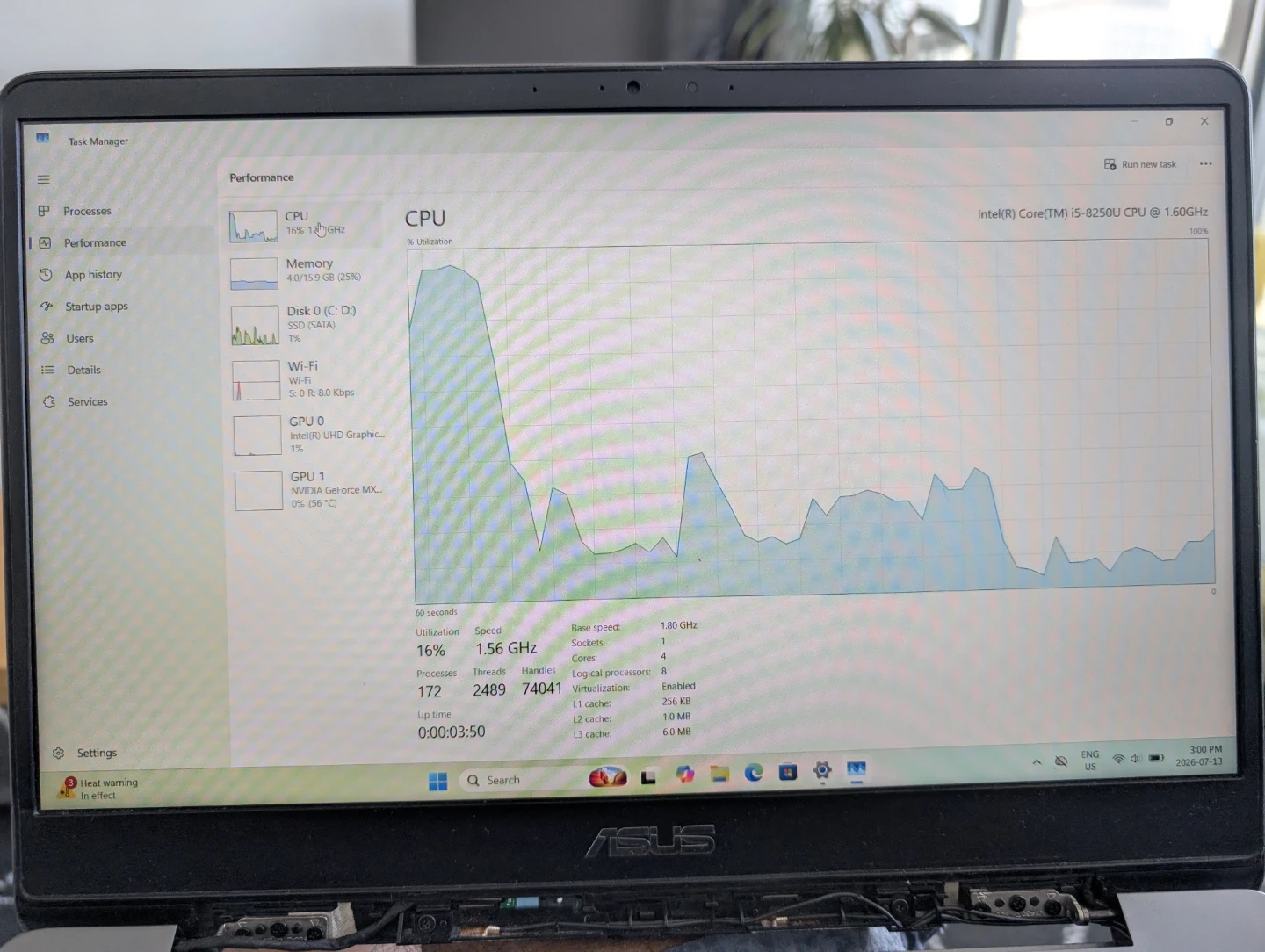 ASUS ZenBook UX430UNR — 16GB RAM / 512GB SSD / Dedicated GPU - photo 3