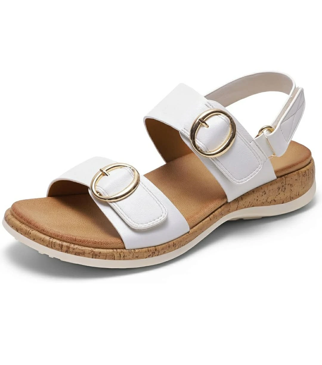 White Little Plum Sandals size 39