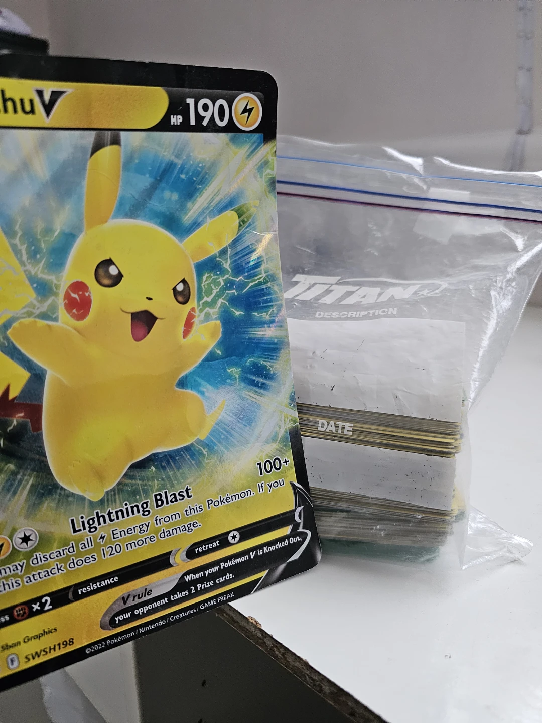 216 mystery Pokémon bag (all from packs and super packs) - photo 4