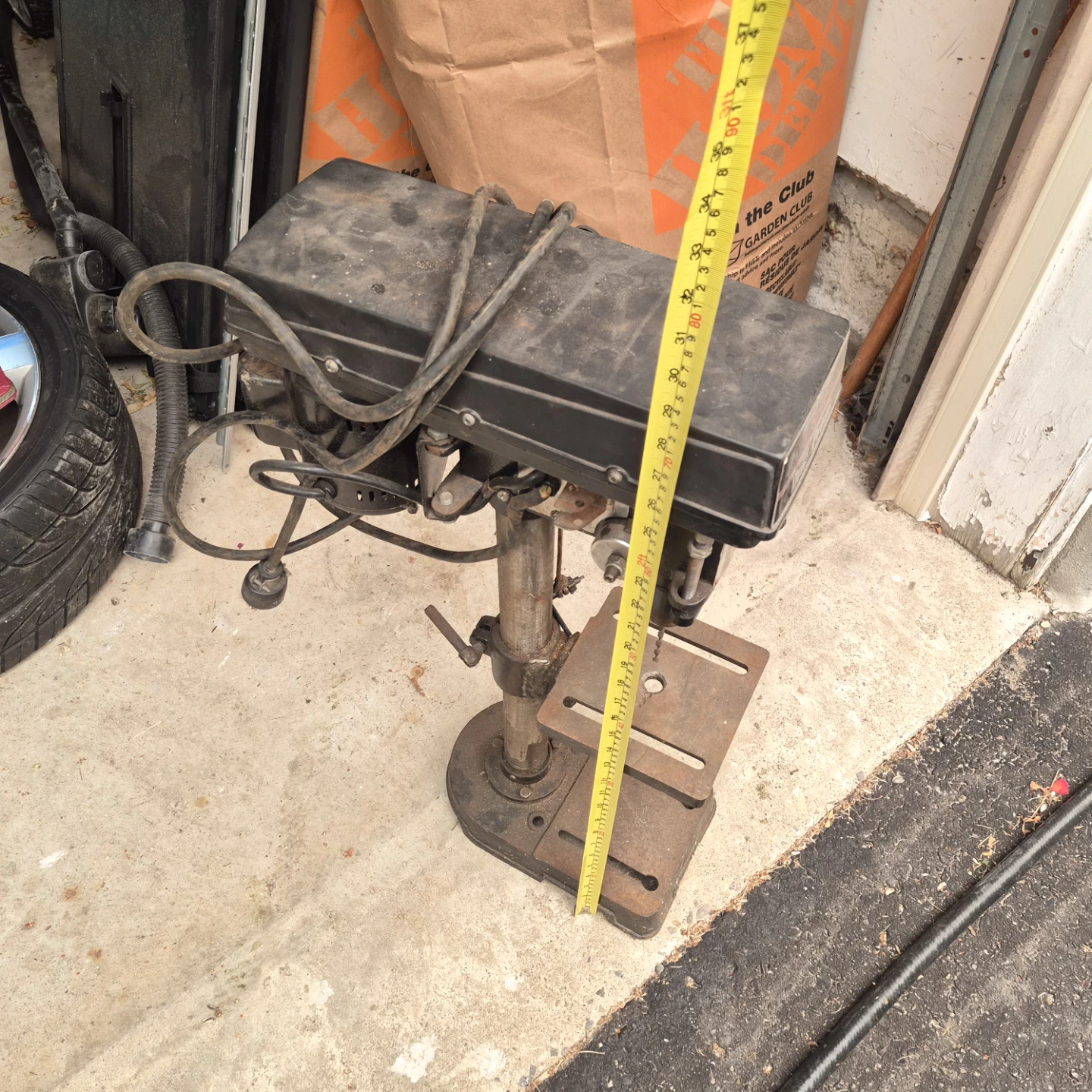 Used KING 5 Speed Drill Press - photo 4