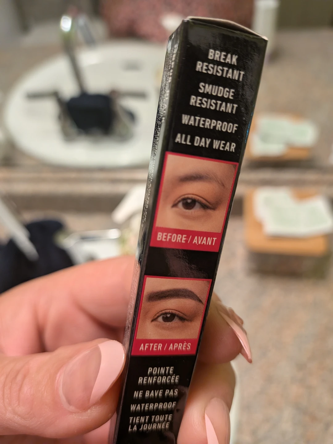 NYX Micro Brow Pencil - Black/Chestnut Brown