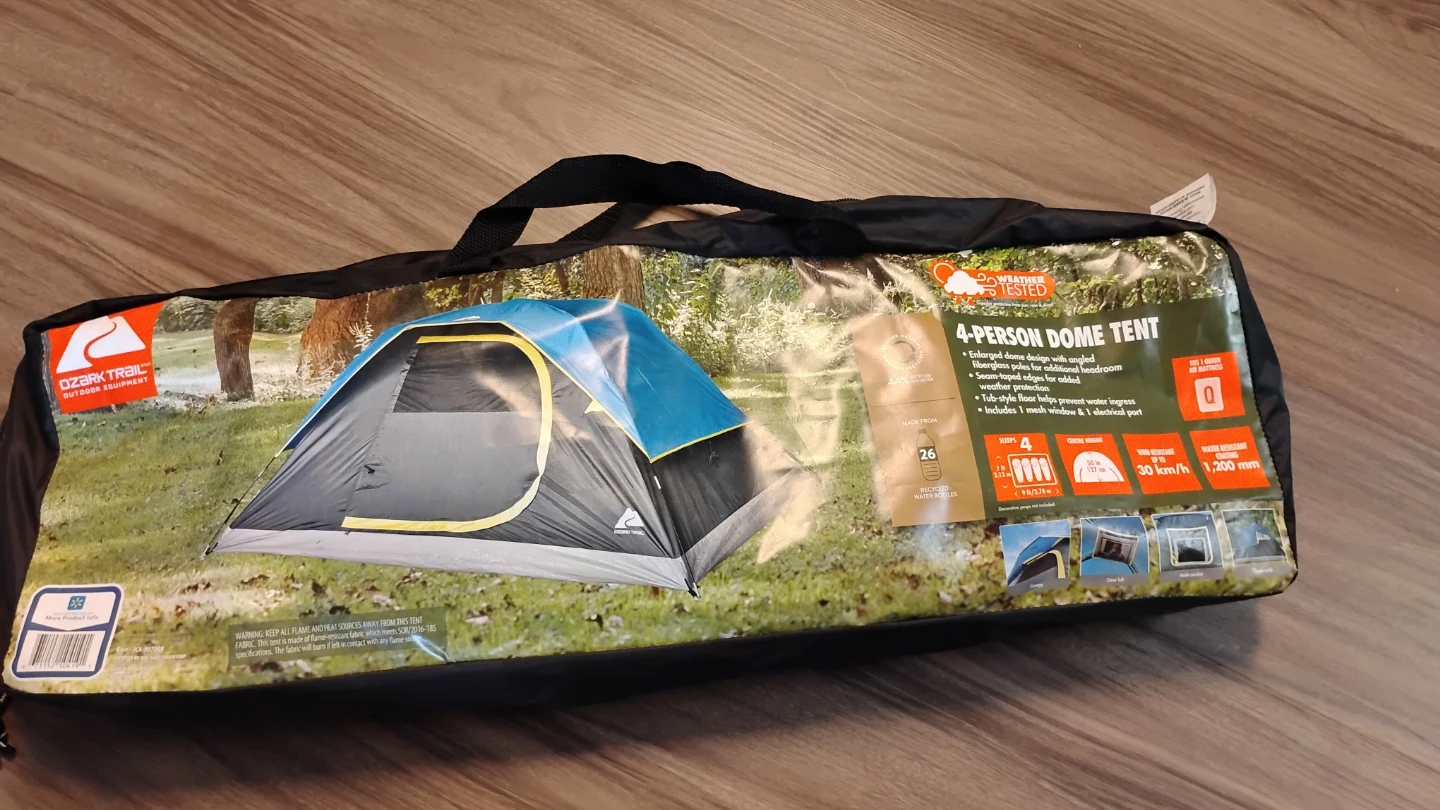 Ozark Trail 4‑Person Dome Tent for sale