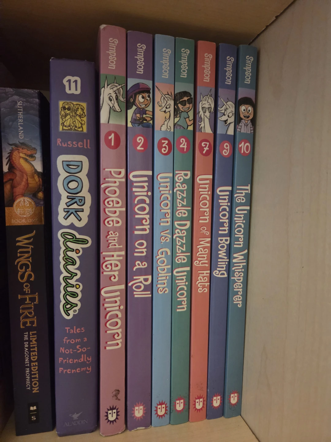 Dork Diaries & The Unicorn Series Books