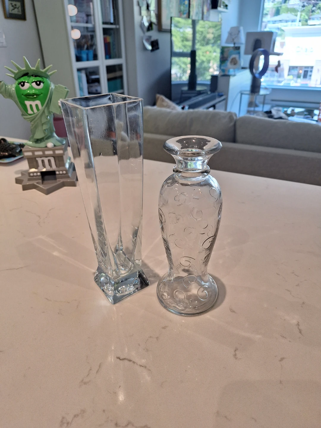 Glass Vases (Set of 2)