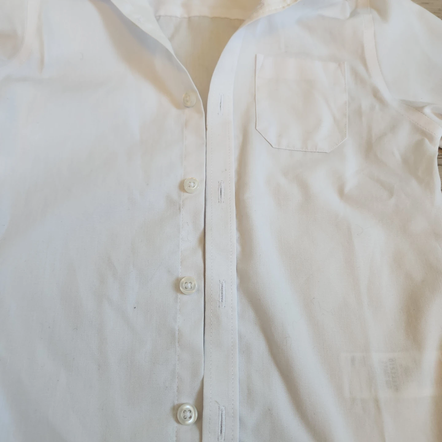 Size 5/6 boys dress shirt, white - photo 3