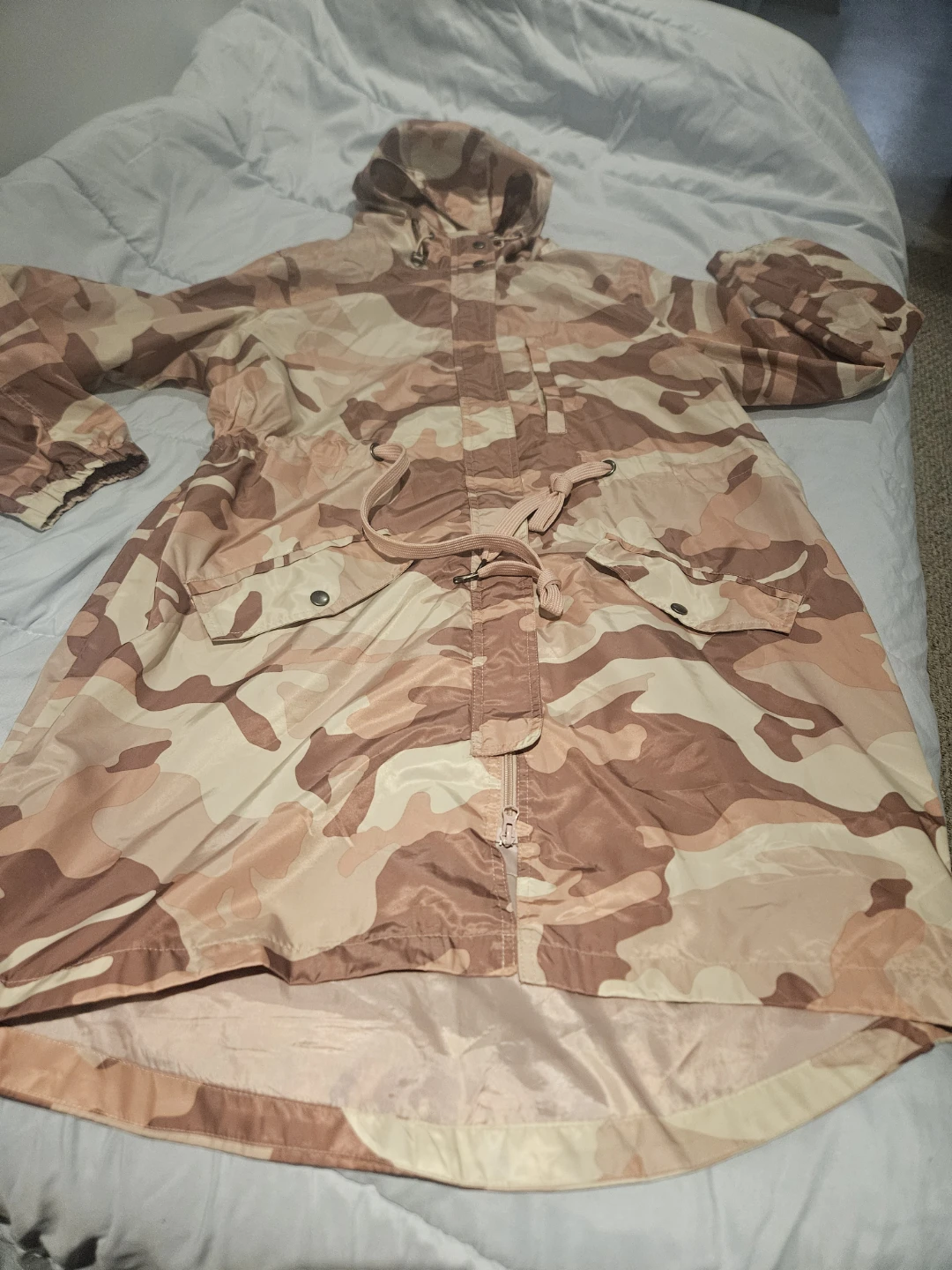 George. Classic Camo Print Hooded Jacket