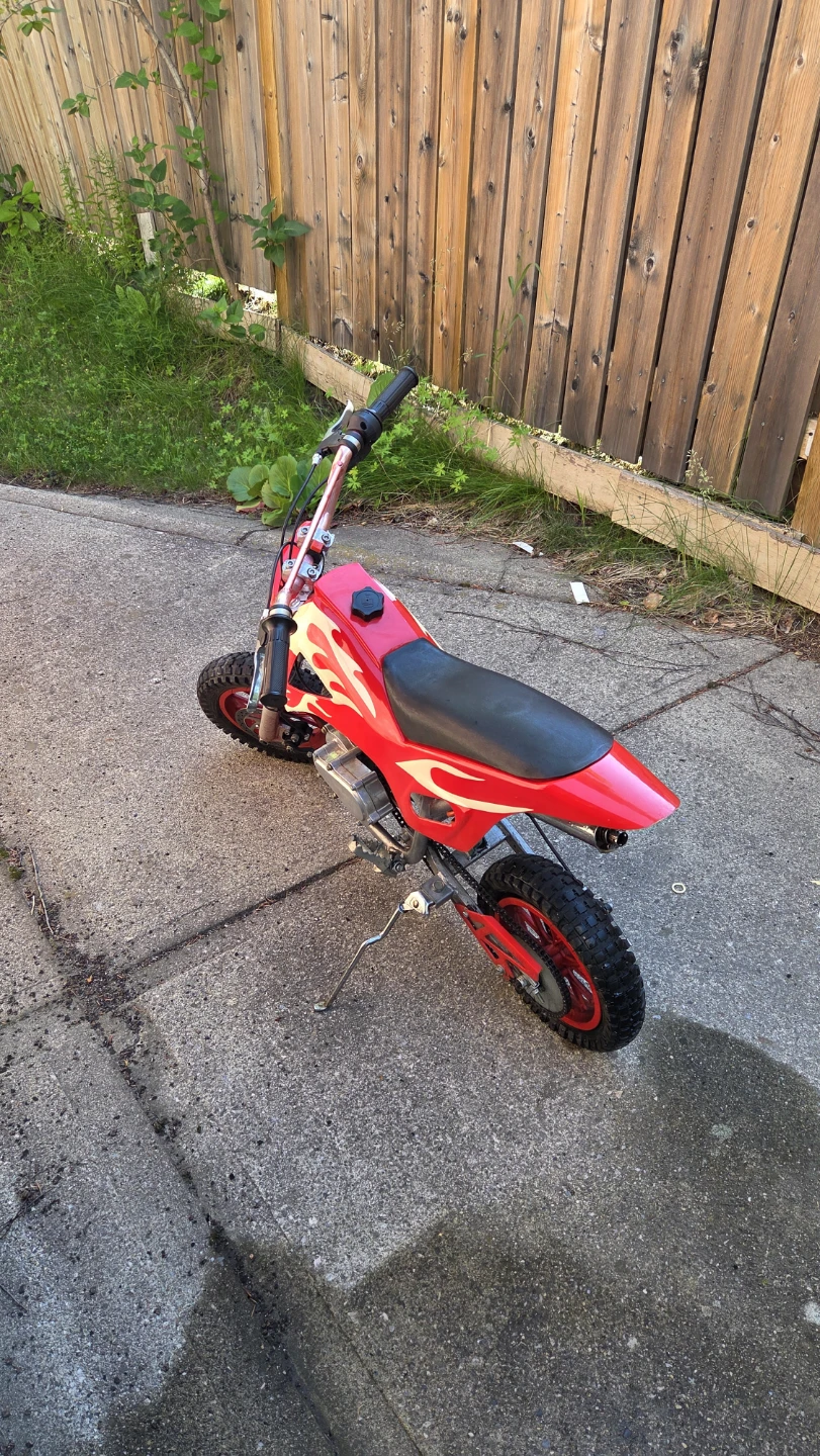 Red Kids Mini Dirt Bike - photo 2