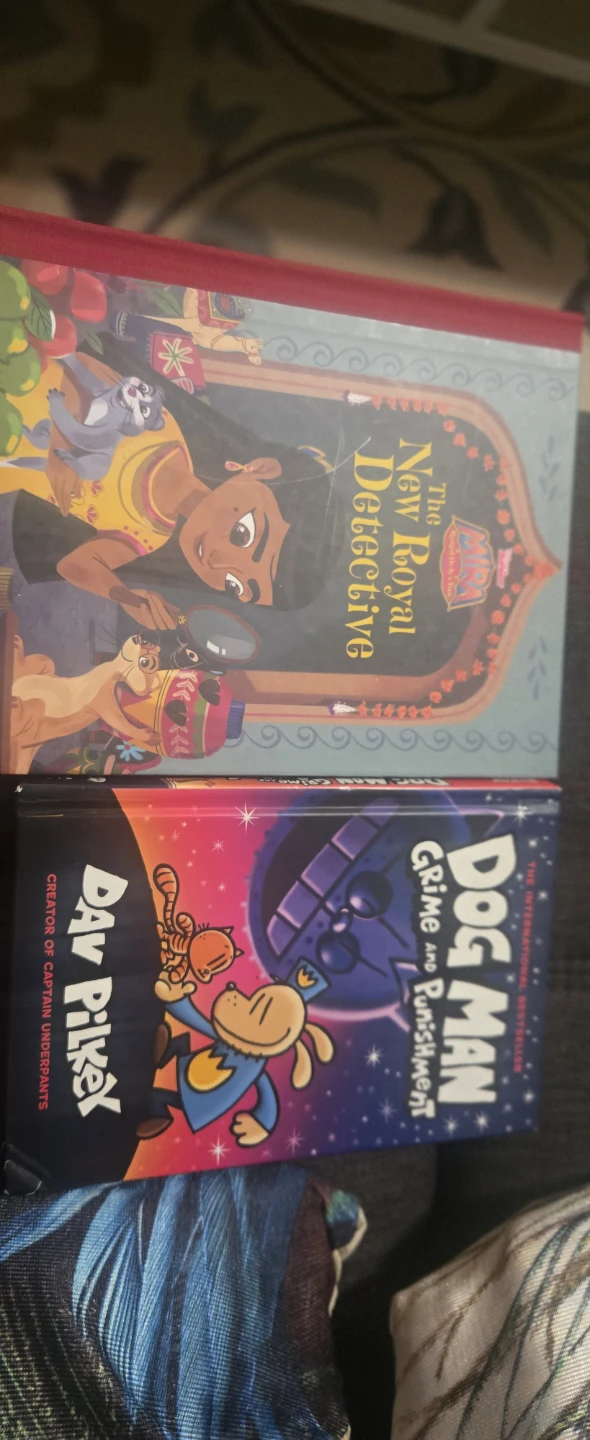 Dog Man: Grime and Punishment & The New Royal Detective Books