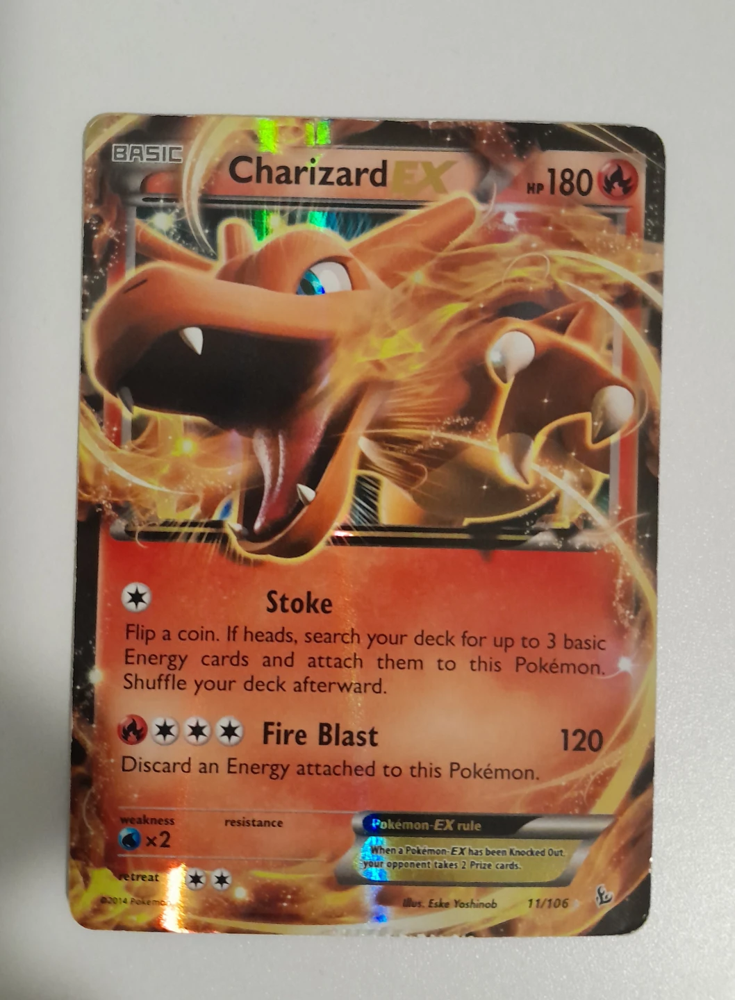Flashfire Charizard EX Pokémon Card