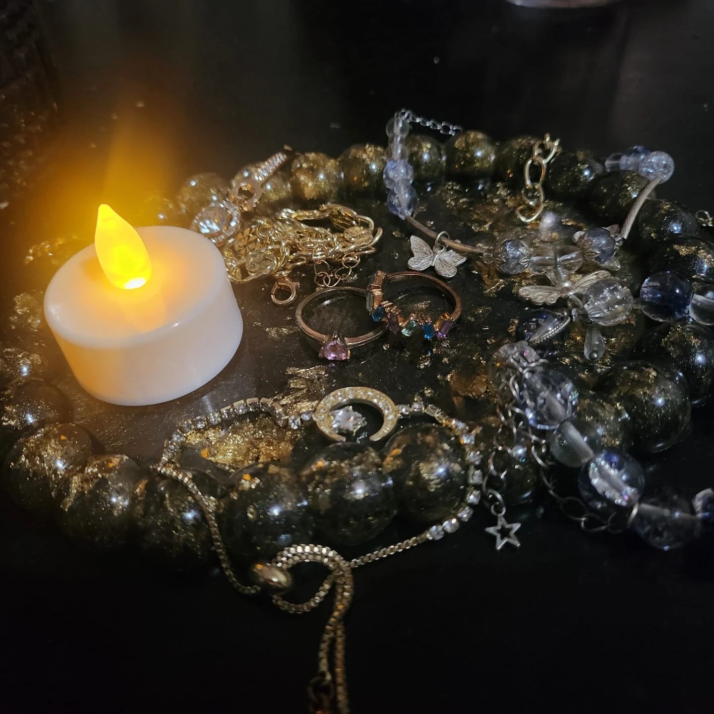 ❗️RESIN MADE❗️Jewelry with jewelry tray - photo 3