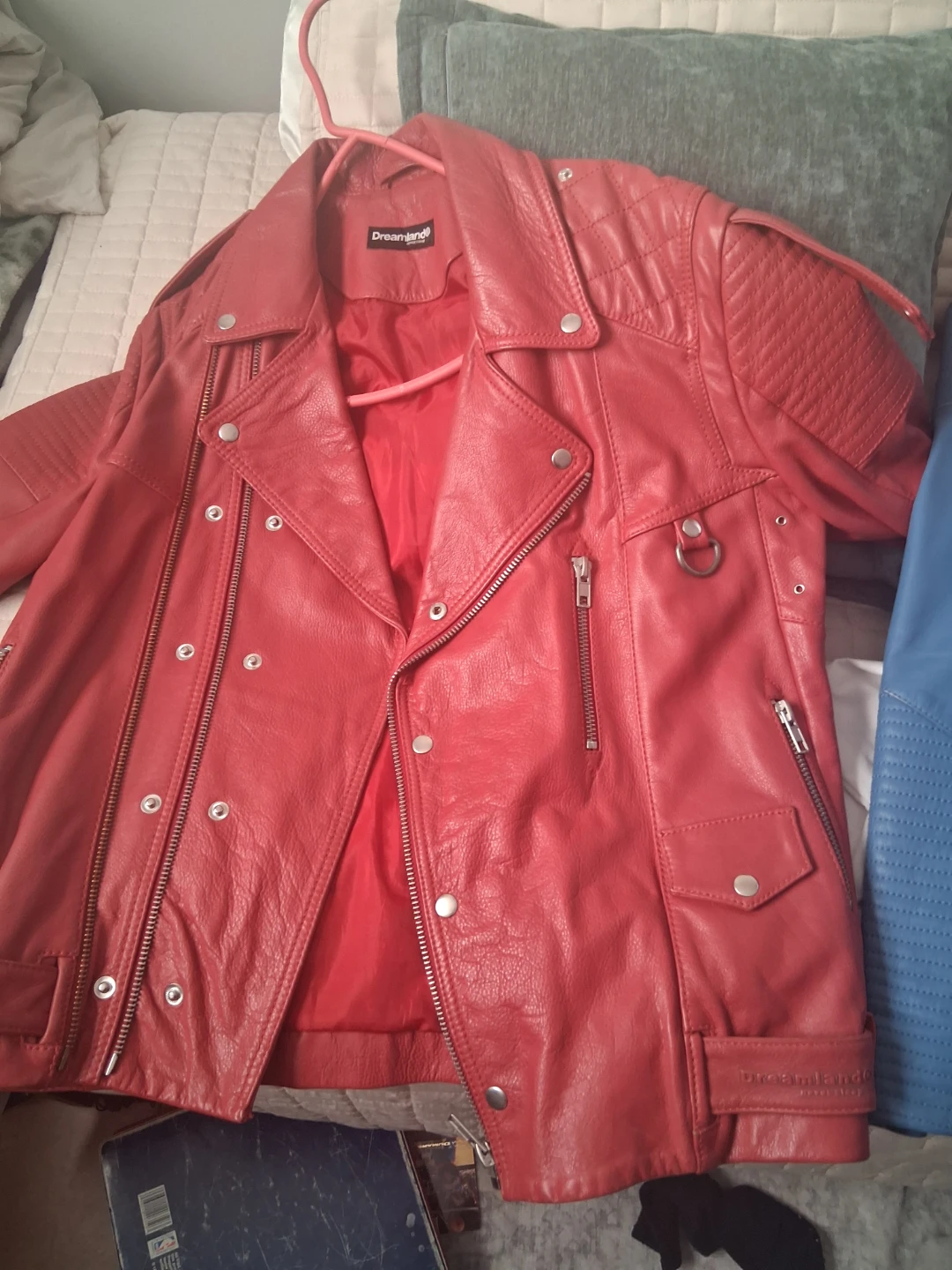 Dreamland  Leather Moto Jacket