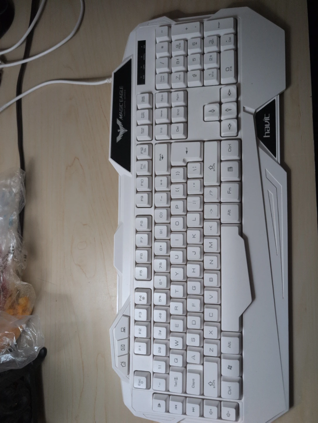 Havit Magic Eagle Mechanical Keyboard - White