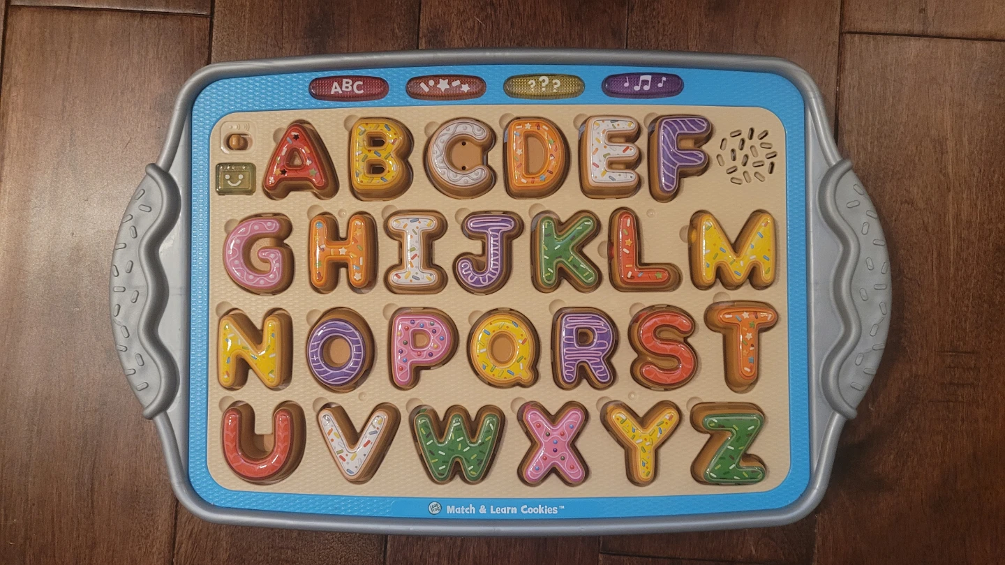 LeapFrog Match & Learn Cookies Alphabet Toy