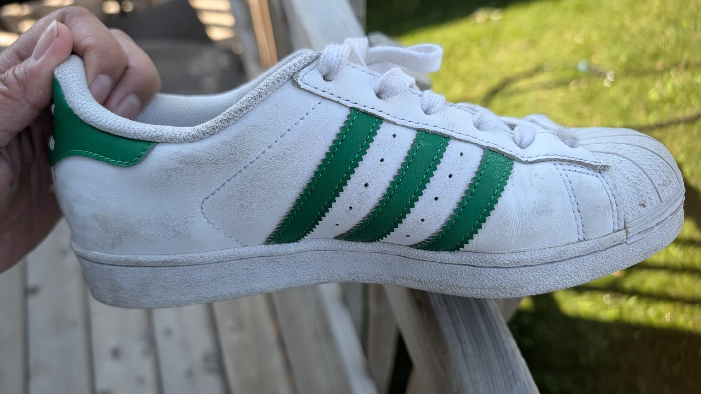 Adidas Superstar Sneakers - White/Green - photo 2