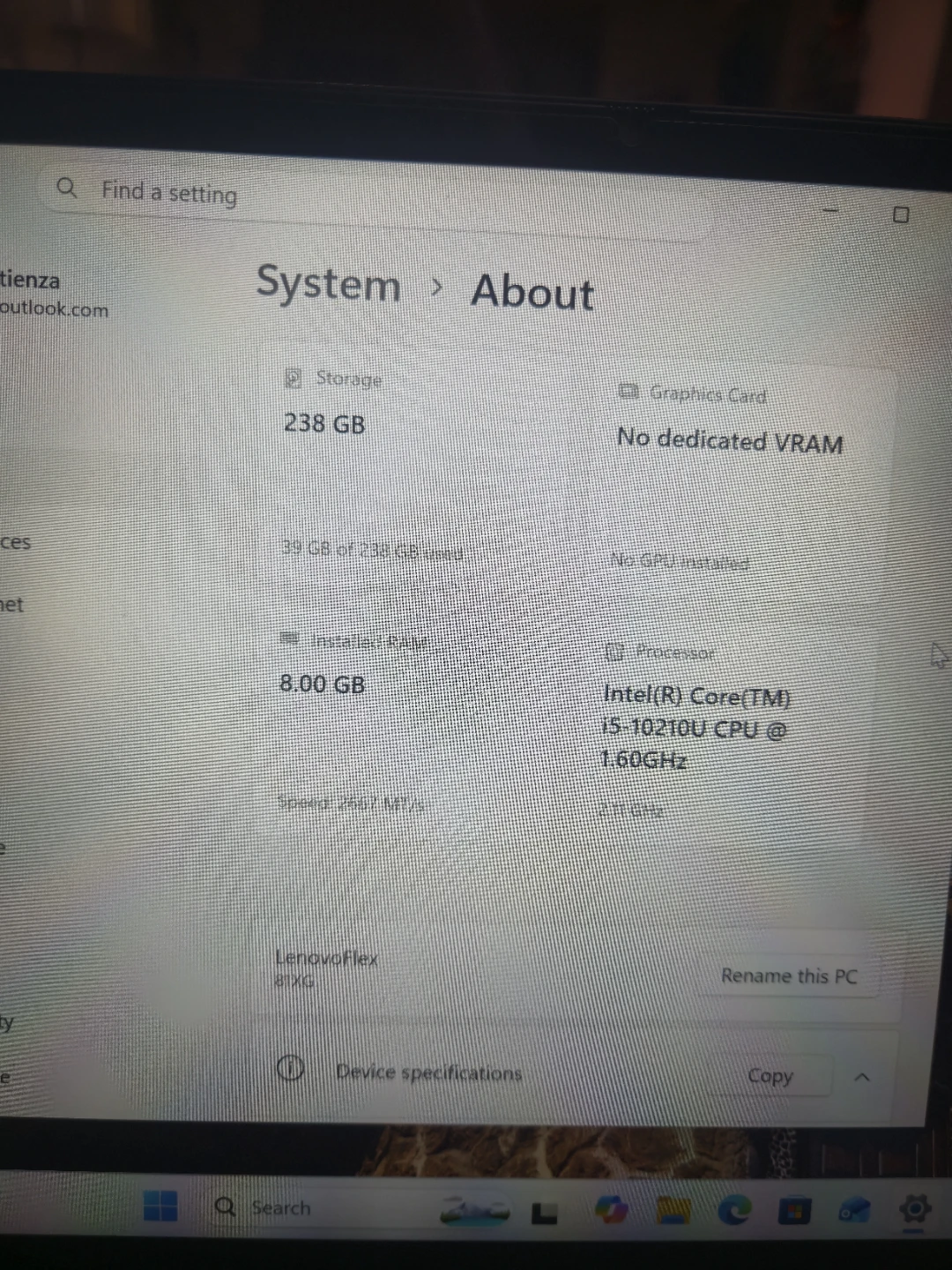 Lenovo Flex 5 Laptop with Charger