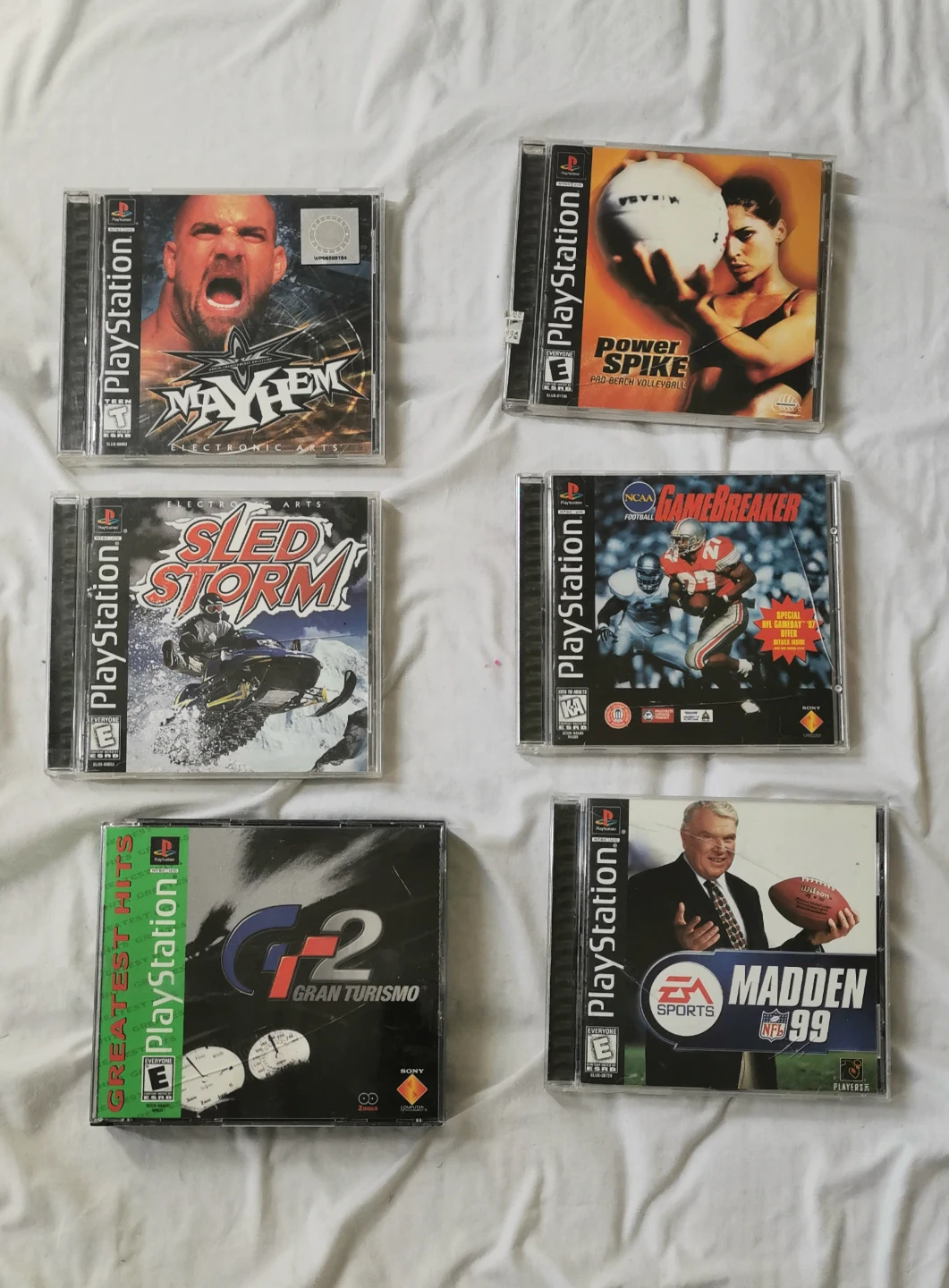 Sony PlayStation 1 Console with Controller and Games - photo 4