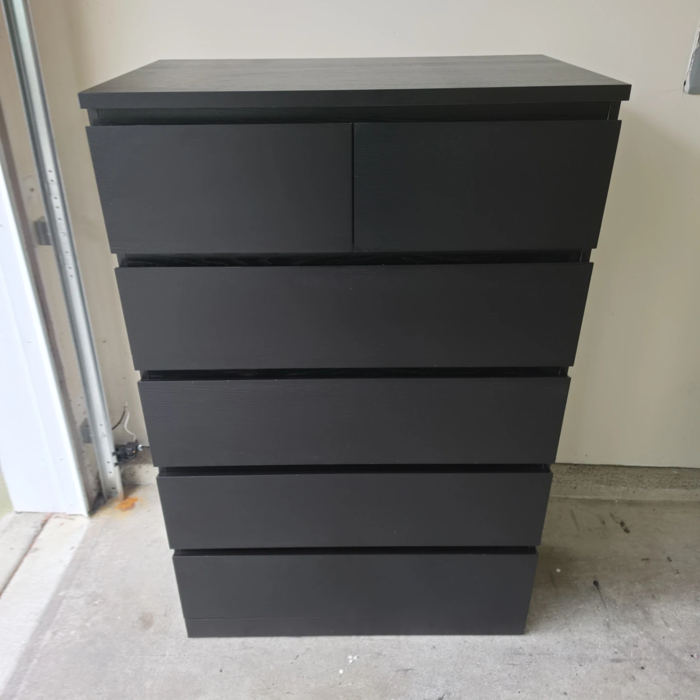IKEA Black 6-Drawer Dresser