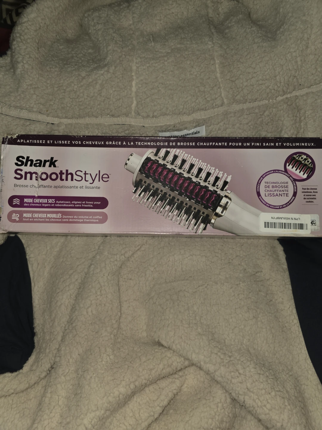 Shark SmoothStyle Heated Straightener + Smoother Brush