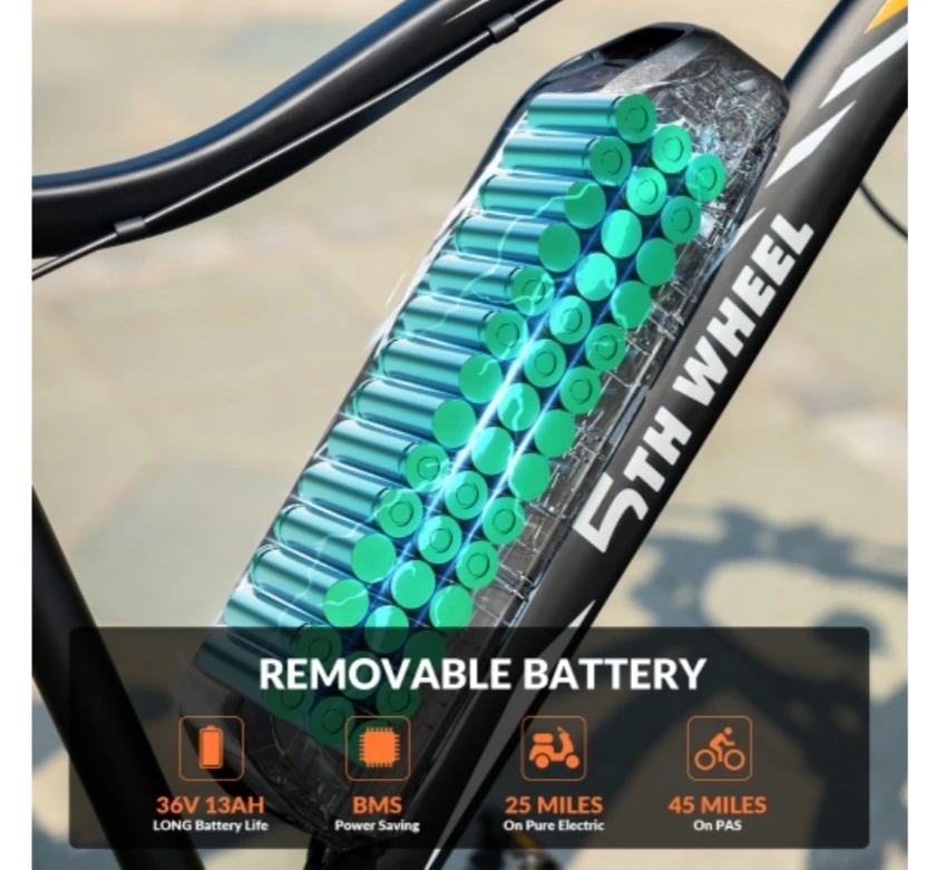 5th Wheel mate eb17 pro max Electric Bicycle - photo 5