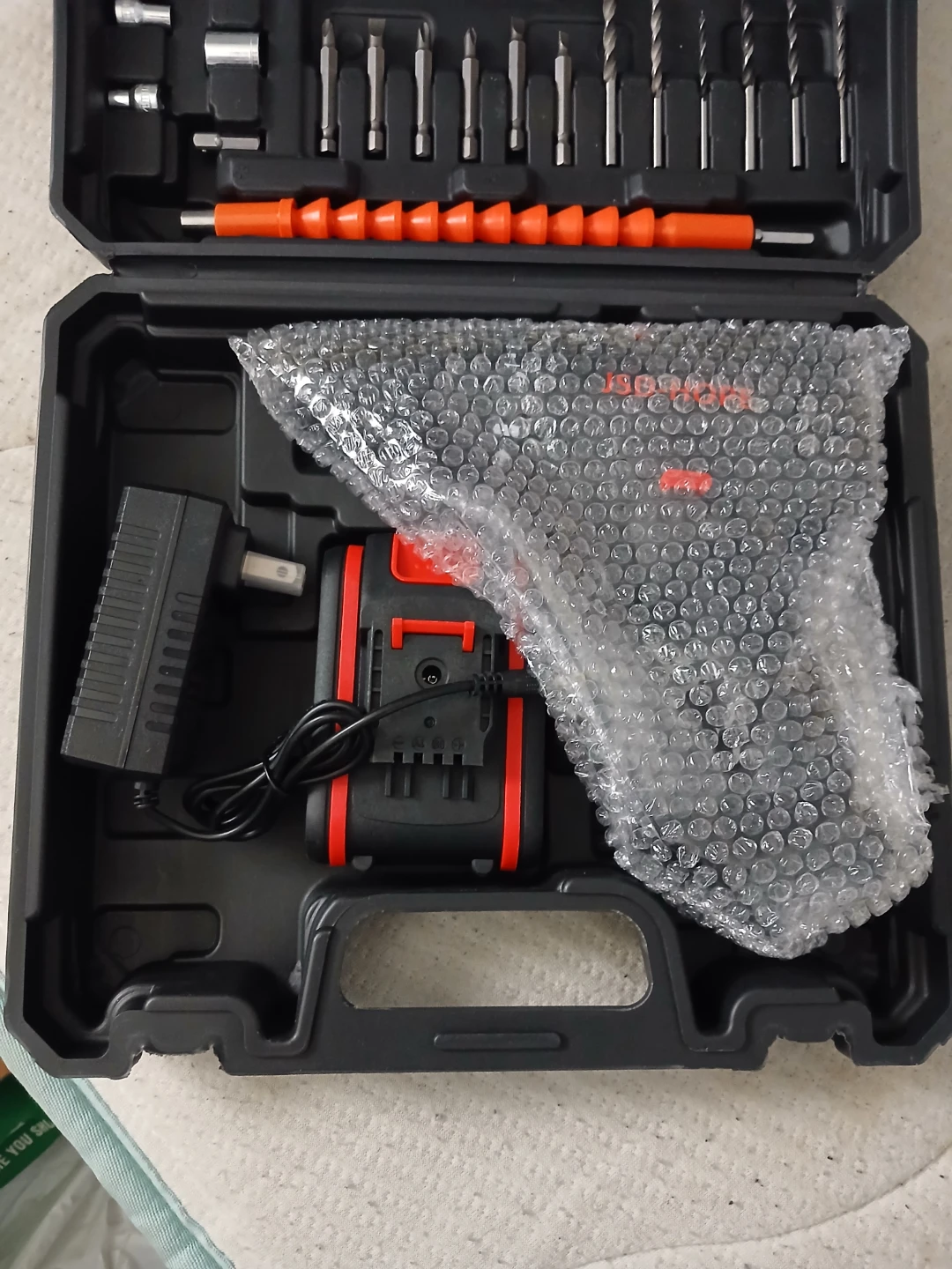 JSD-HOPE 48VF Cordless Drill Driver Kit W/ Carrying Case - photo 3