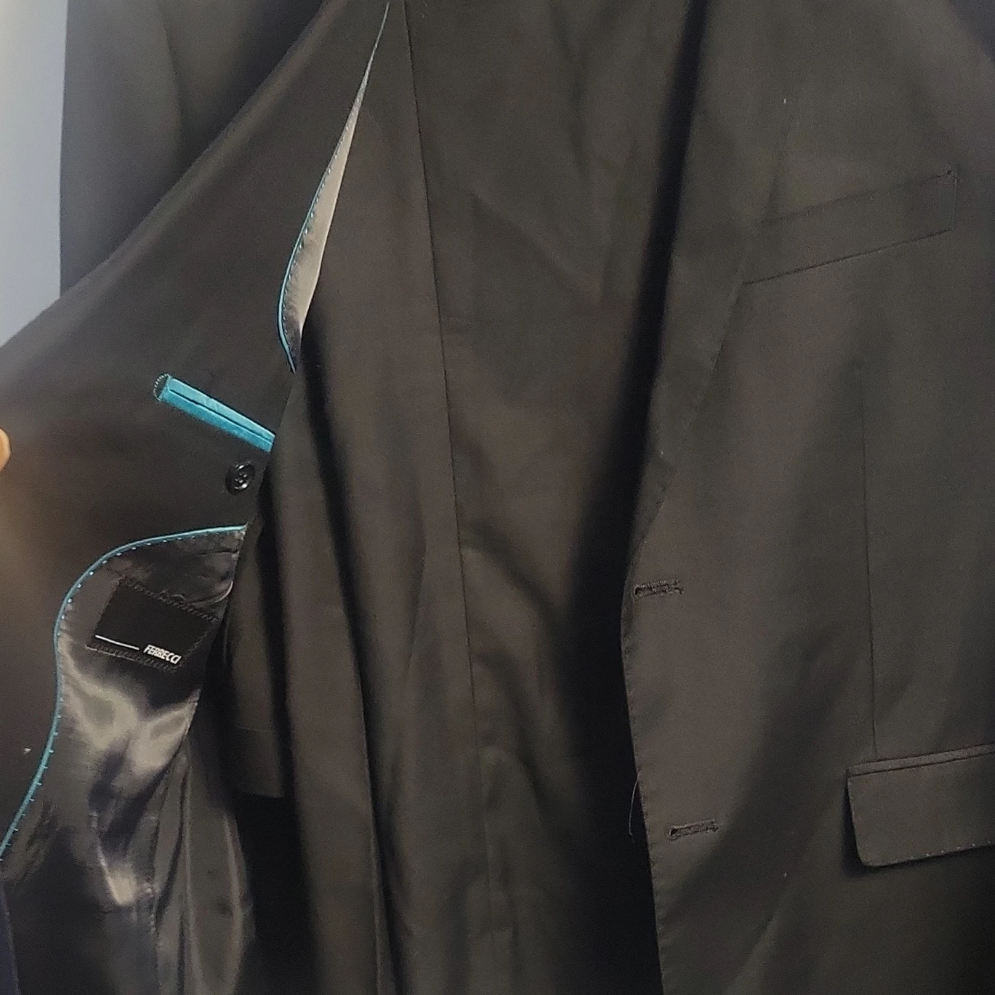 Ferrucci Black Suit Jacket - photo 4