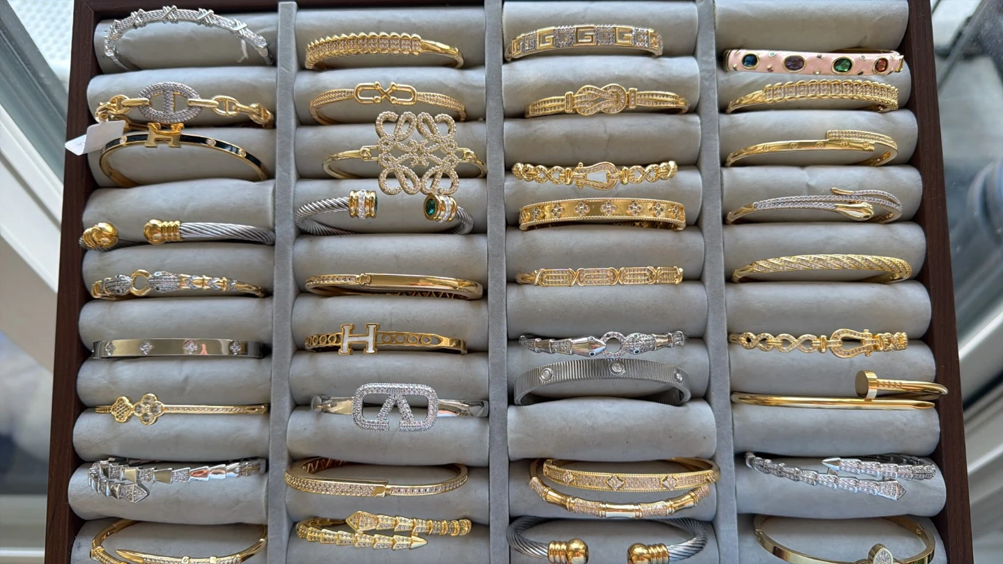 Assorted Bracelets - Gold and Silver Tones