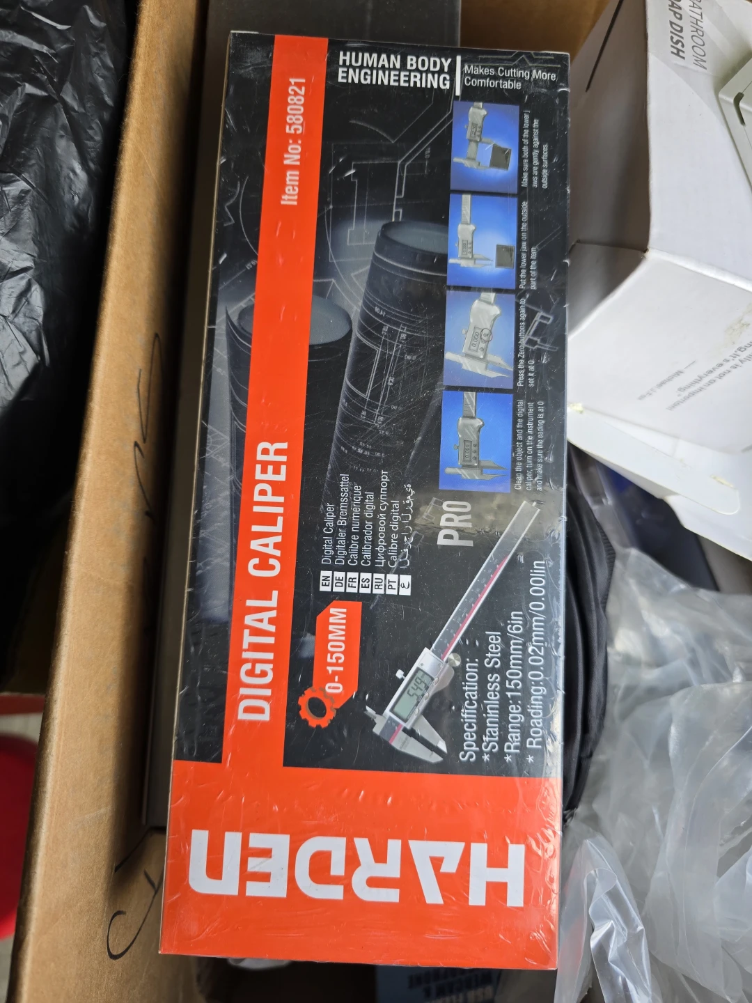 Brand new HARDEN Digital Caliper 0-150mm Stainless Steel