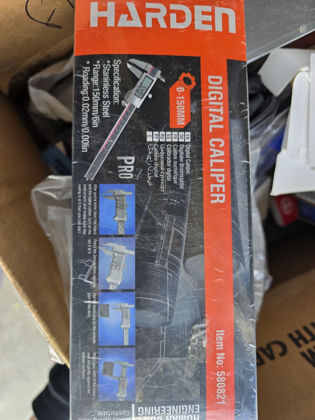 Brand new HARDEN Digital Caliper 0-150mm Stainless Steel - photo 2