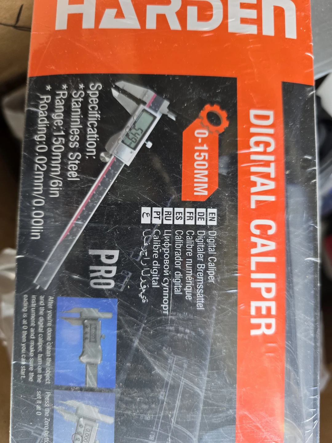 Brand new HARDEN Digital Caliper 0-150mm Stainless Steel - photo 3
