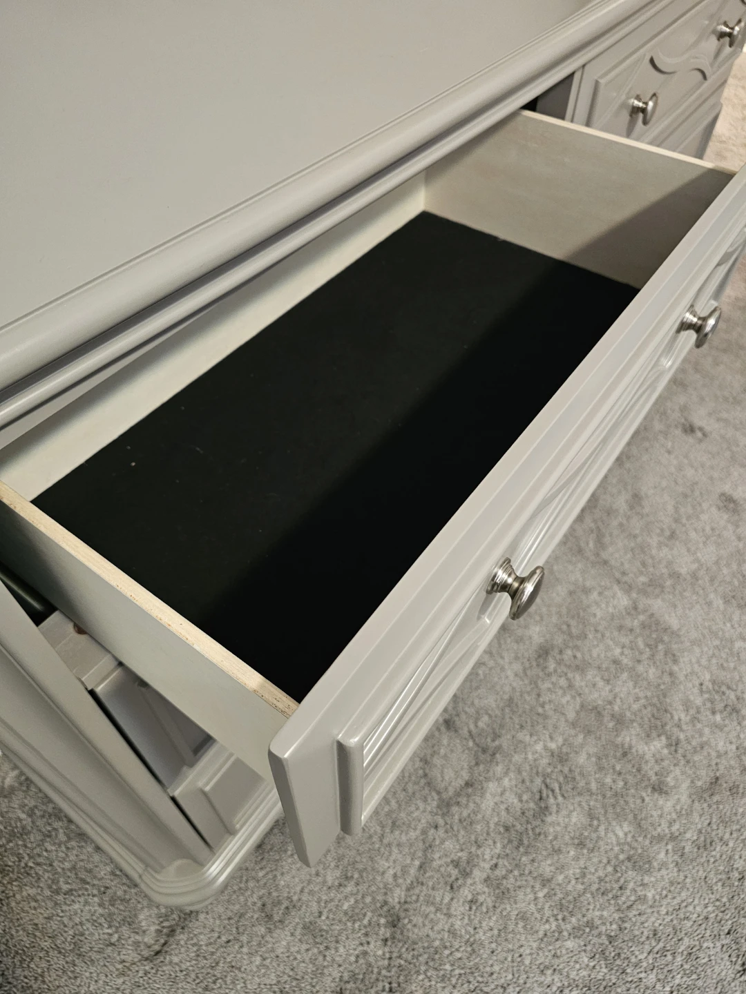 Gray 6-Drawer Dresser