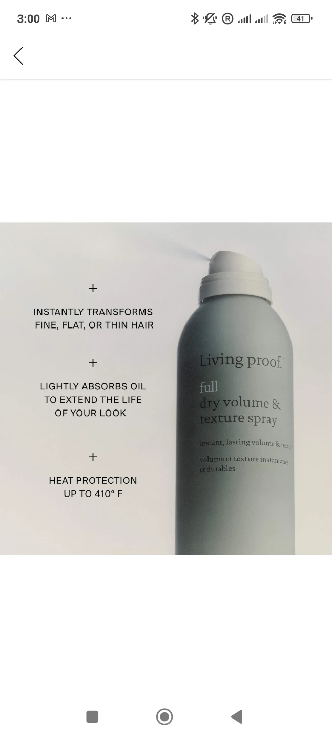 Living Proof Full Dry Volume & Texture Spray - photo 2