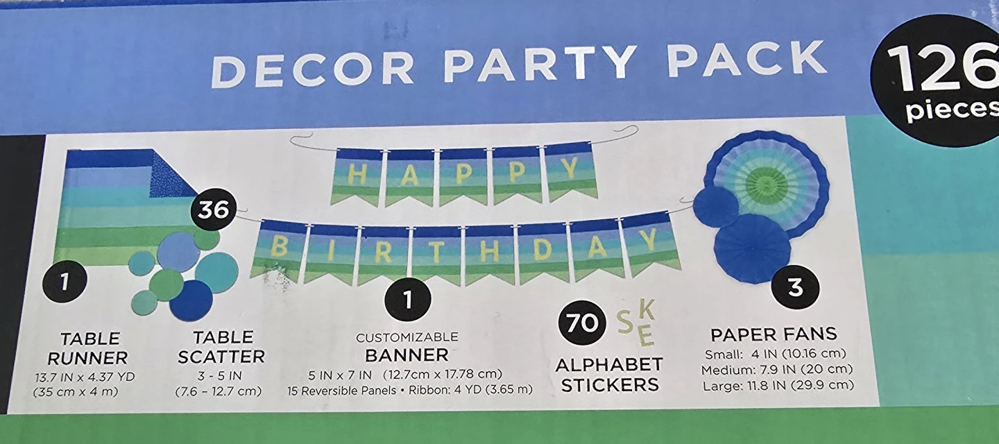 Crayola Color Pop Decor Party Pack 126 Pieces - photo 2