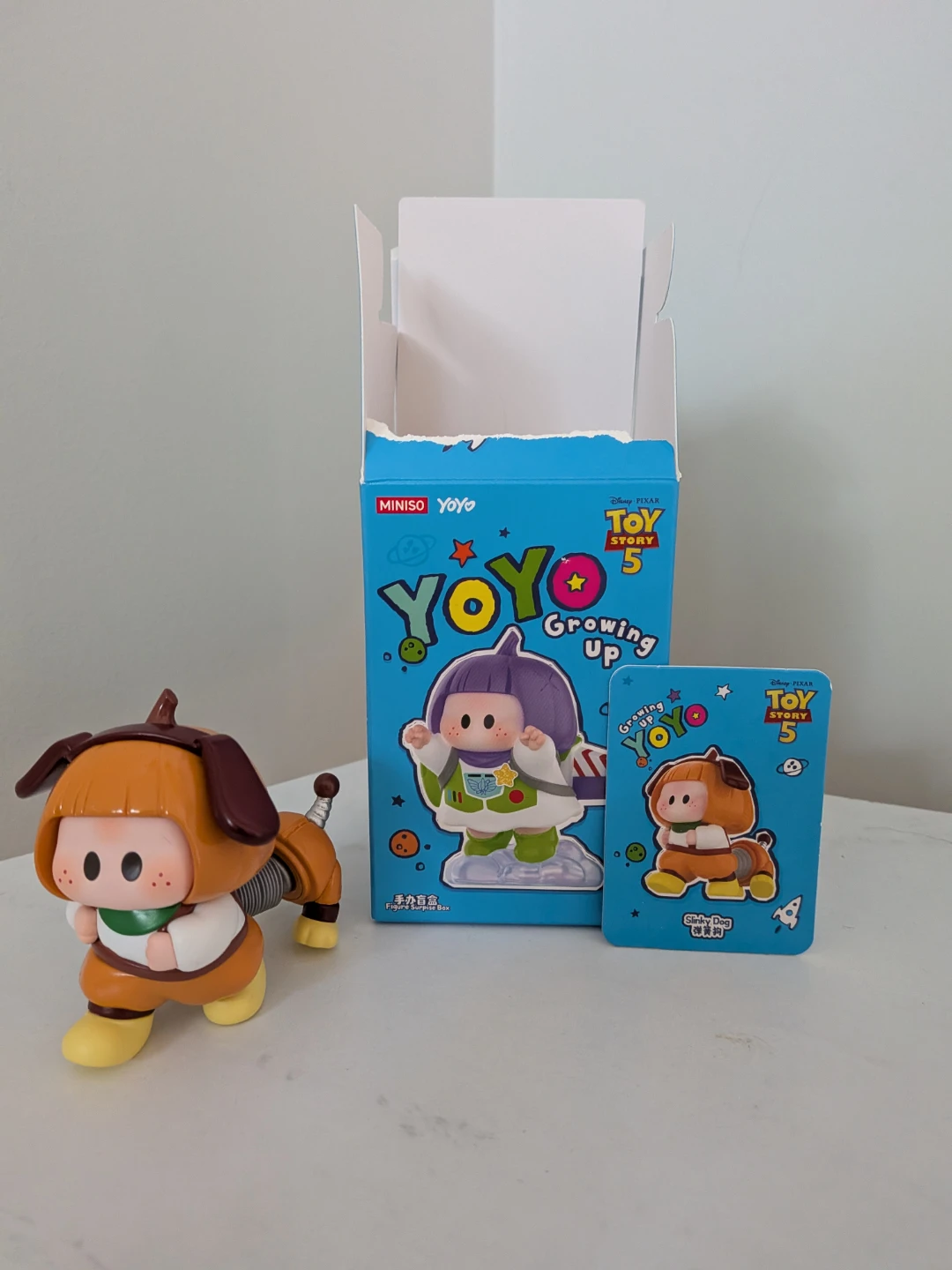 Miniso Toy Story 5 Yoyo Growing Up Slinky Dog Figure