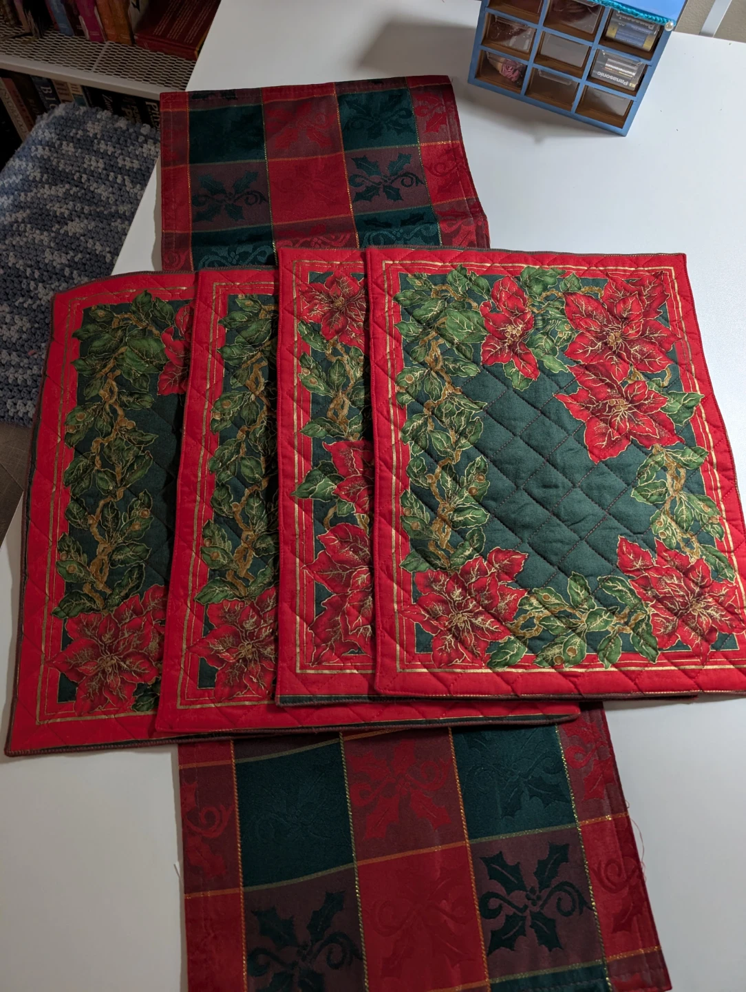 Christmas Tablecloth and Runner Set