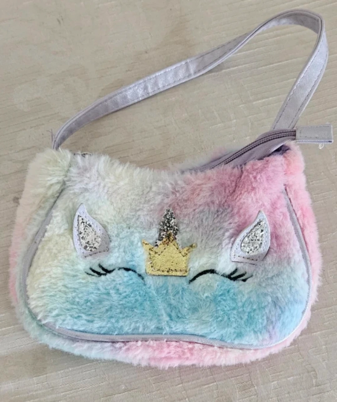 Kids Unicorn Plush Purse