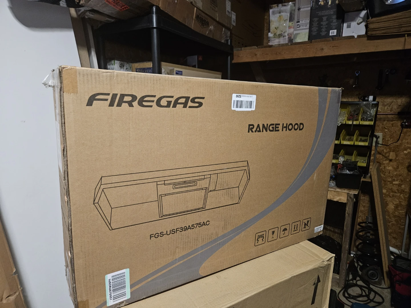 FIREGAS Range Hood FGS-USF39A575AC