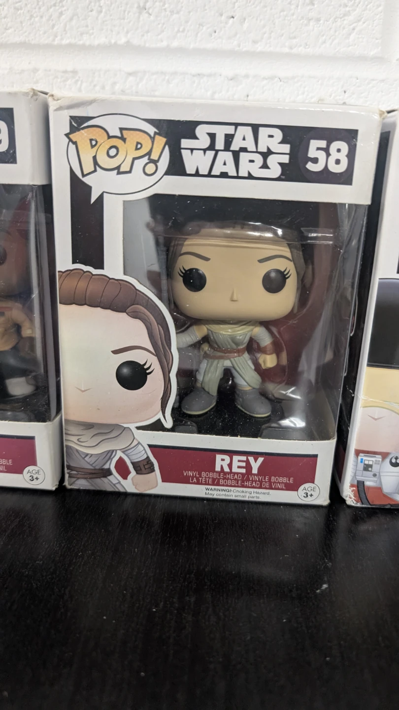 Funko Pop! Star Wars Finn, Rey, & Poe Dameron - photo 3