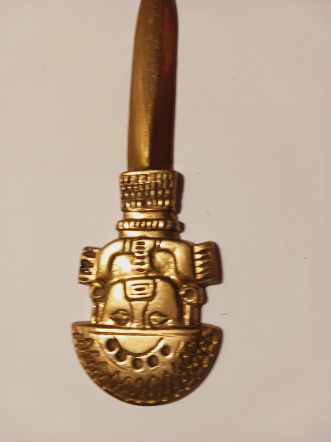 Peruvian Tumi Pre-ColombianAndean FolkArt Letter Opener - photo 4