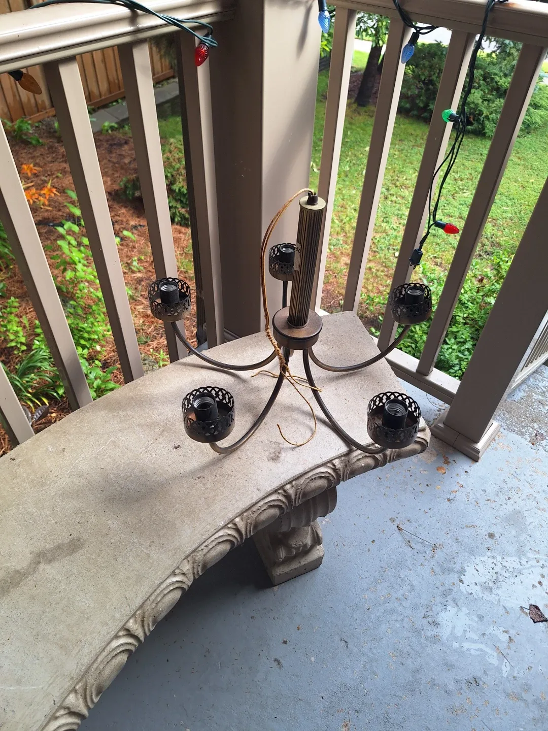 5-Light Chandelier Fixture