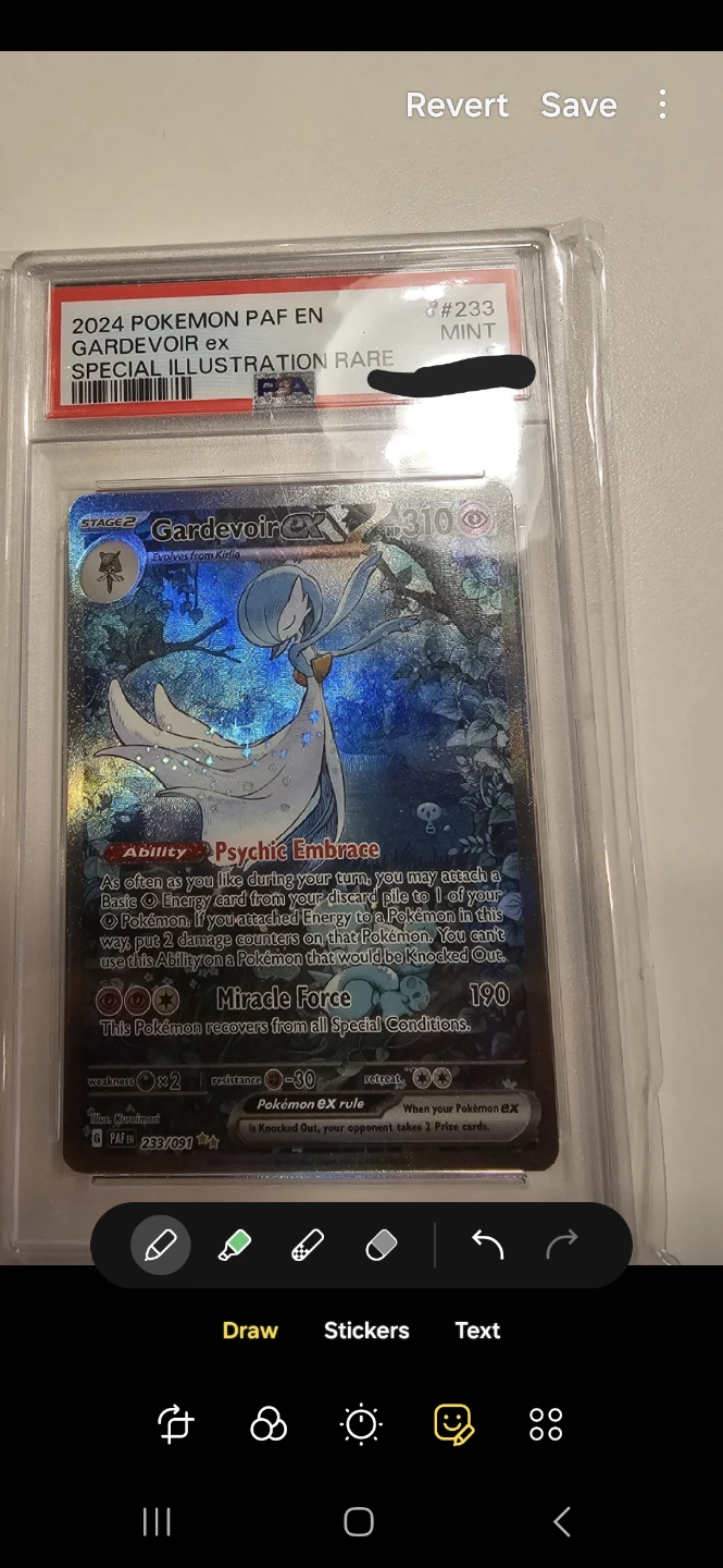 2024 Pokémon Gardevoir ex Special Illustration Rare Card