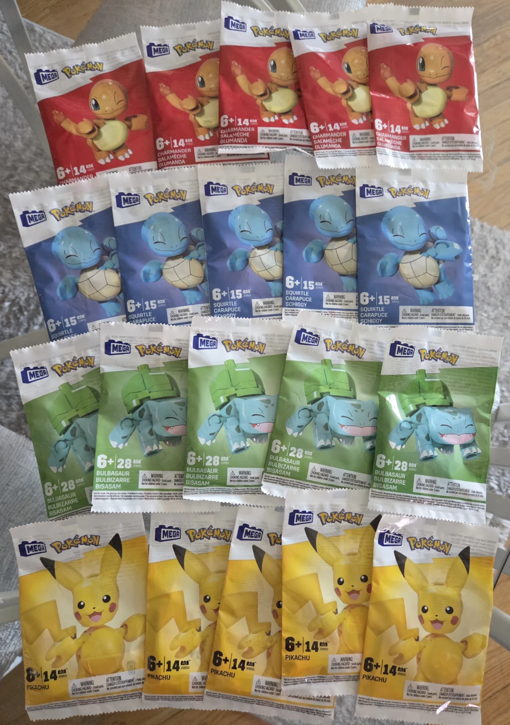 Mega Pokémon Building Figures