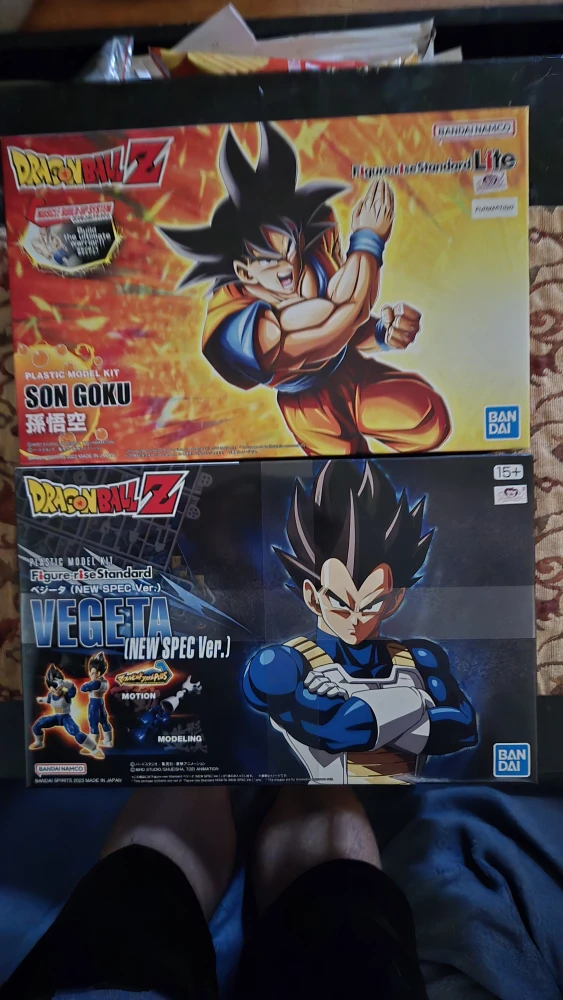 Dragon Ball Z Plastic Model Kits - Son Goku & Vegeta