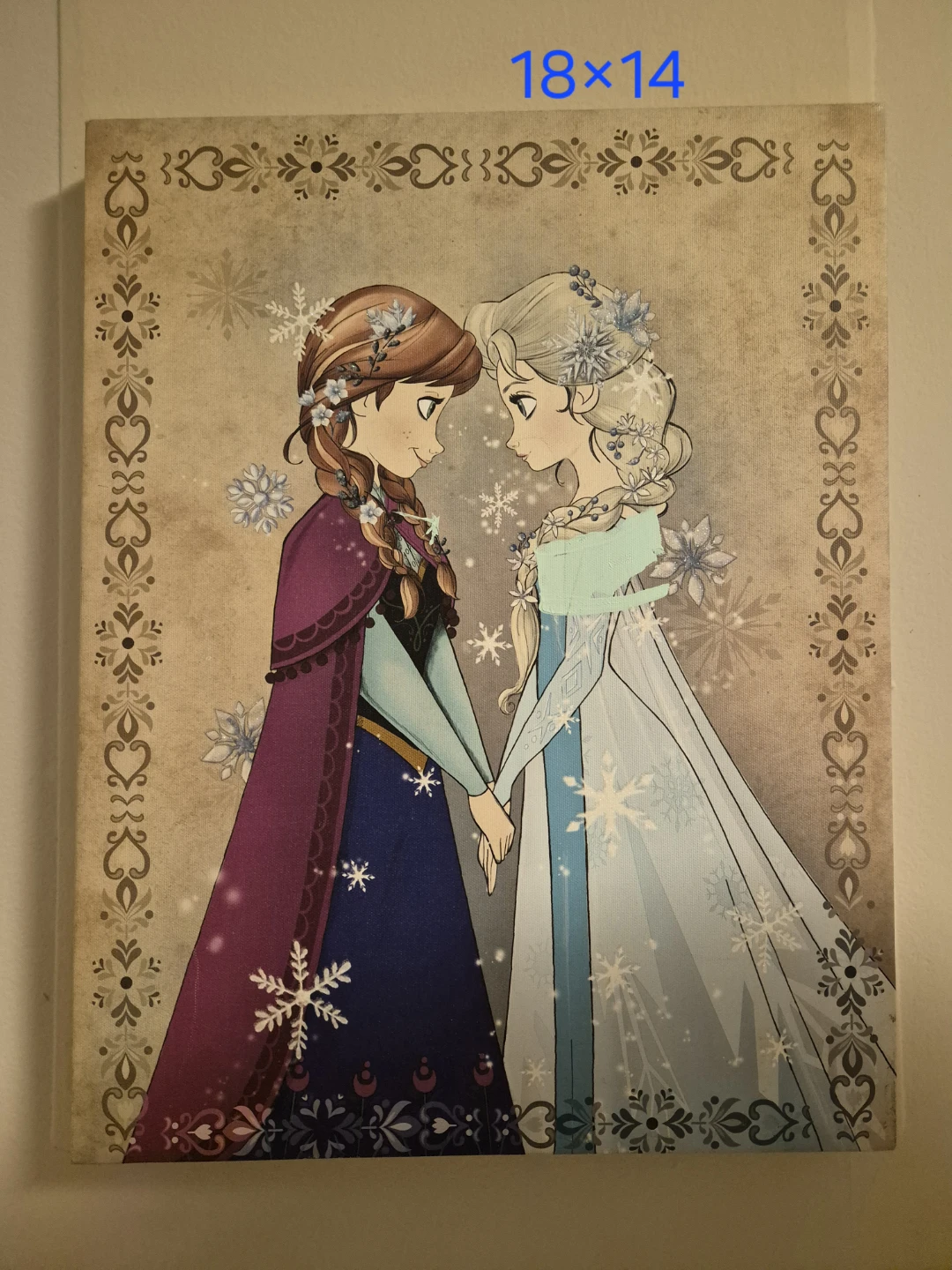 Disney Frozen & The Little Mermaid Canvas Art Set - photo 3