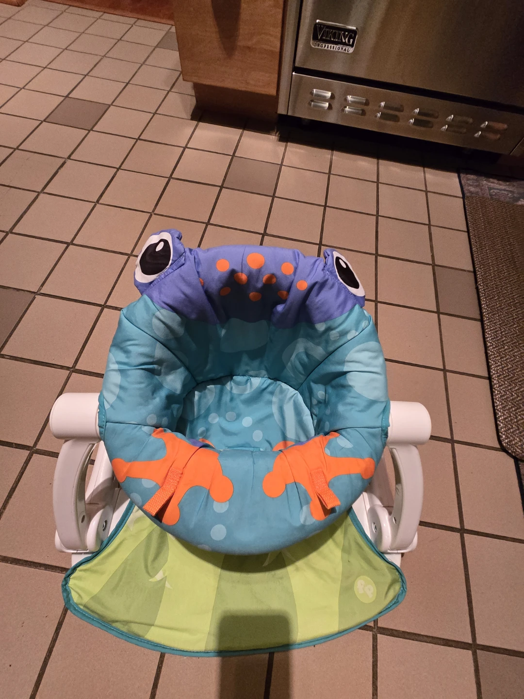 Fisher-Price Frog Sit-Me-Up Baby Floor Seat