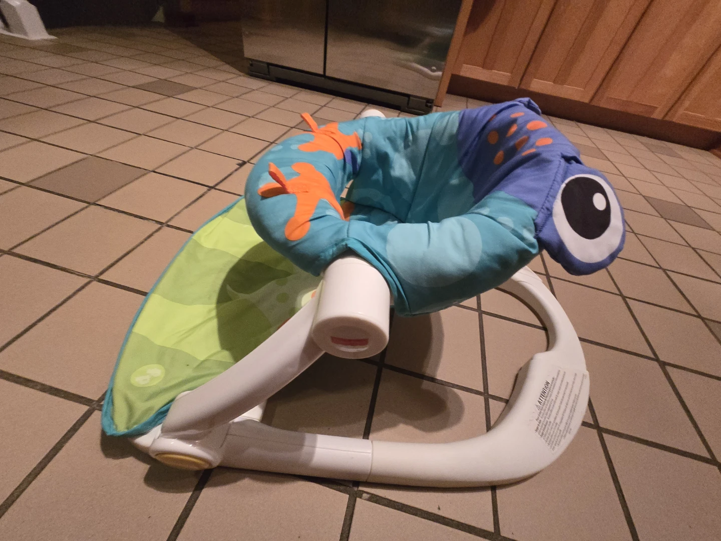 Fisher-Price Frog Sit-Me-Up Baby Floor Seat - photo 4