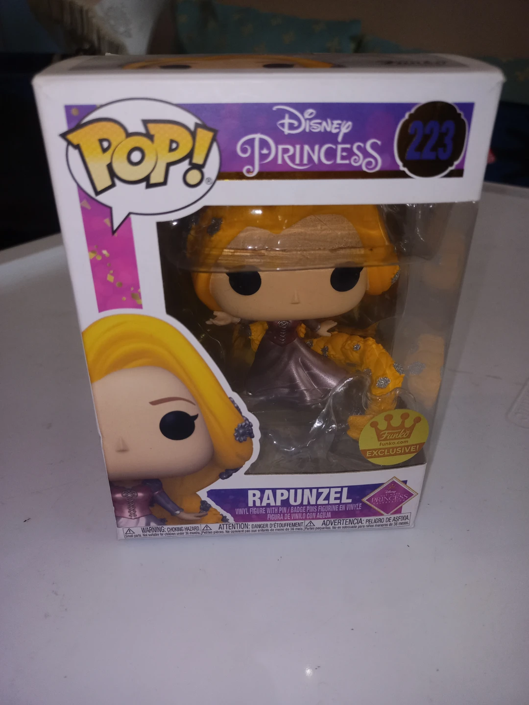 Funko PoP Rapunzel # 223 - No Pin Inside