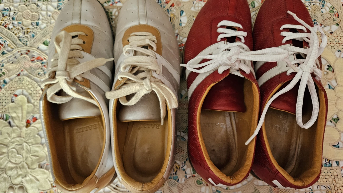 Pre loved Bally Swiss Cross Sneakers